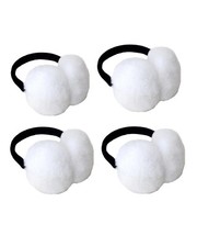 4 Pack Ear Muffs Fur Ear Warmer Windproof Winter Earmuffs For Men Women Children