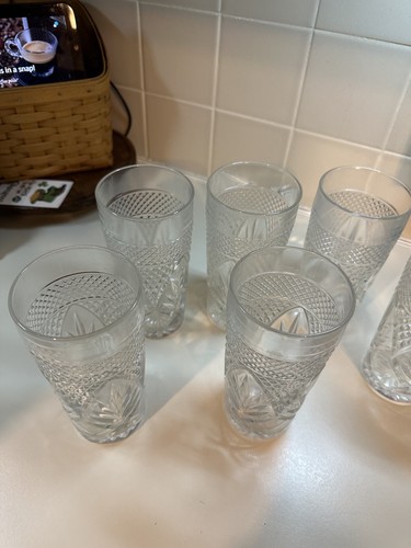 6 - Durand Cristal d'Arques Antique 6 1/8” Clear Cooler 13 oz Highball Tumbler - Picture 4 of 11