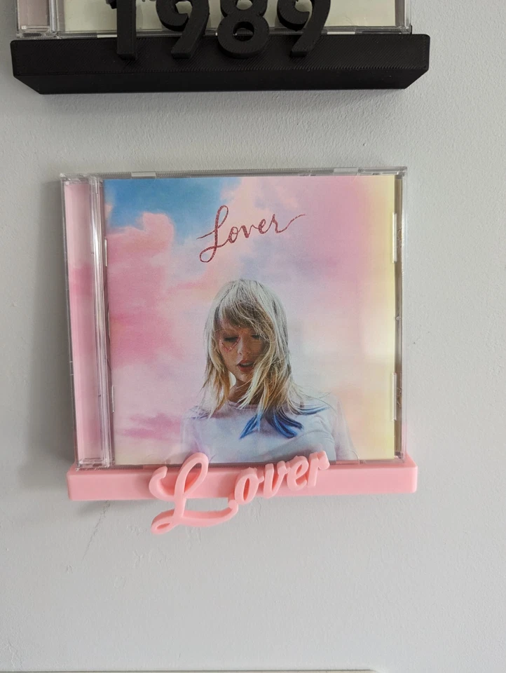 CD wall display for Taylor Swift Full Set (All) | Custom CD wall shelf mount - Image 3 of 4