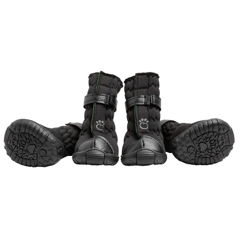 Elasto-Fit Dog Boots - Black - Picture 4 of 14