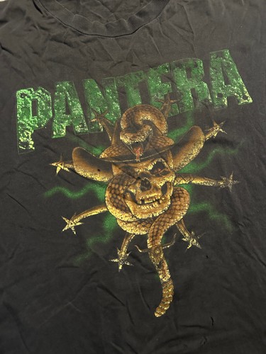 T-shirt vintage rock PANTERA 90 the great southern trendkill tour taille XL - Imagen 6 de 8