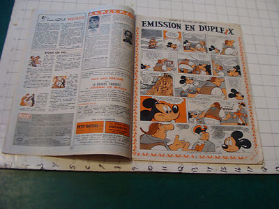 vintage Le Journal de MICKEY --FRENCH COMIC BOOK/MAGAZINE #943