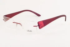 Silhouette 6651 406054 ENVISO Red Eyeglasses 6651 40 6054 52mm