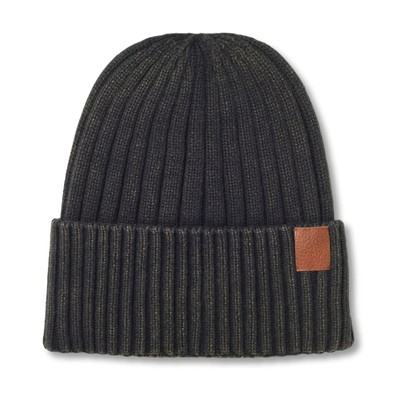 NWT Lucky Brand Men's Acid Wash Soft Cotton Ribbed Knit Beanie Winter Hat