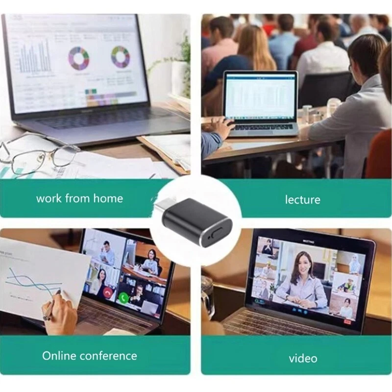 USB C Mouse Mover Never Let Computer Sleep Again Automatically Mover Foto 2 de 4