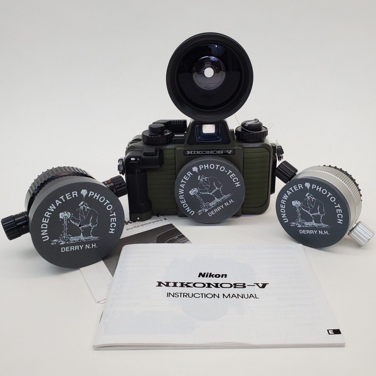 Nikon NIKONOS V + NIKKOR 35mm F2.5 ニコノス 水中カメラ オレンジ