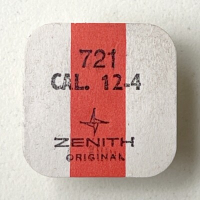 ZENITH Cal. 12-4 COMPLETE BALANCE PART #721 FACTORY SEALED