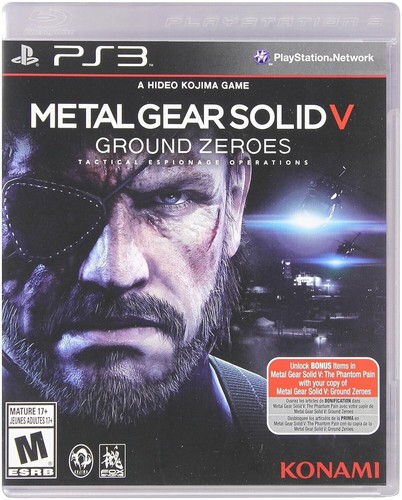 Metal Gear Solid V - Ground Zeroes - Playstation 4 - Konami