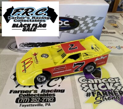 #7 Jeff Fuller 2023 McDonald s 1/24 ADC Dirt Late DR223M497  Black Flag Sale 