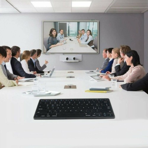 Tastatur Slim Bluetooth Drahtlos Smartphone Tablet Android Smart TV Ios PC 9306 - Bild 5 von 11