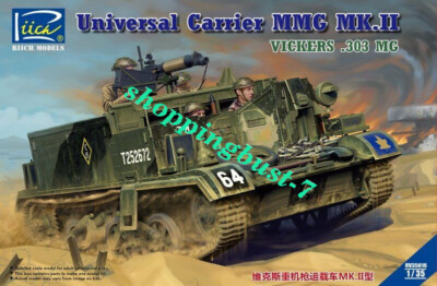 Riich 1/35 RV35016 Universal Carrier MMG Mk.II Vickers.303 MG