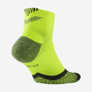 nike elite cushion quarter running socks