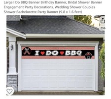 I Do BBQ Party Banners