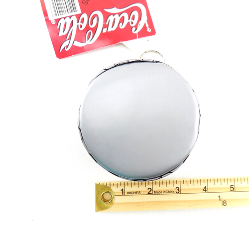 Vintage 1997 Coca-Cola Zippered Bottle Cap Key-ring Case With Mirror New W/Tags - Picture 13 of 14