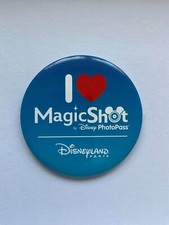 BADGE BUTTONS MAGICSHOT DISNEY PHOTOPASS DISNEYLAND PARIS