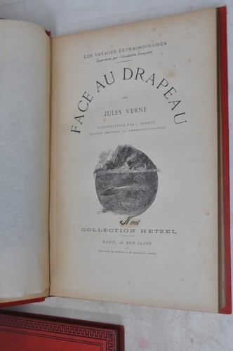 Face To Flag Sheets D’Acanthus, Gold Jules Verne Hetzel - Picture 14 of 19