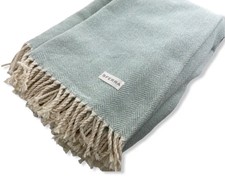 celine green blanket