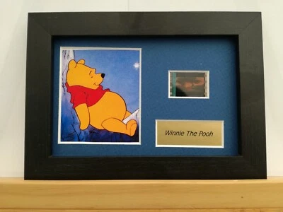 EVERYBODY WANTS 1 Winnie the Pooh 6" x 4" Genuine 35mm Film Cell Display Framed/Unframed