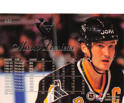 1994-95 Flair #135 Mario Lemieux ** Pittsburgh Penguins ** | eBay