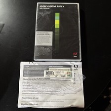 Adobe Creative Suite 4 Web Premium Mac Student w/Serial Number  Product Code