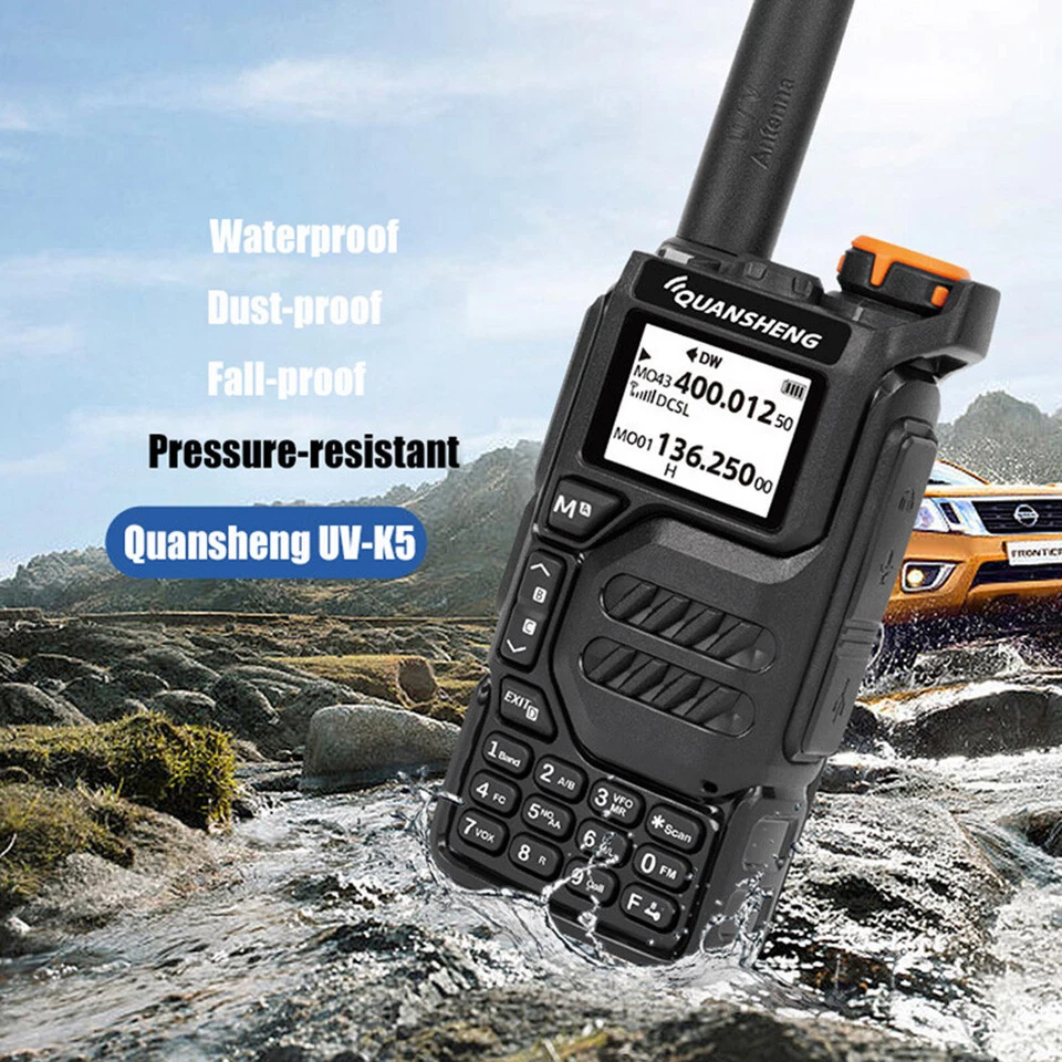 Quansheng UV K5 Walkie Talkie Encrypt 50-599Mhz DTMF Repeater USB C HAM Radio US - Image 4 of 4