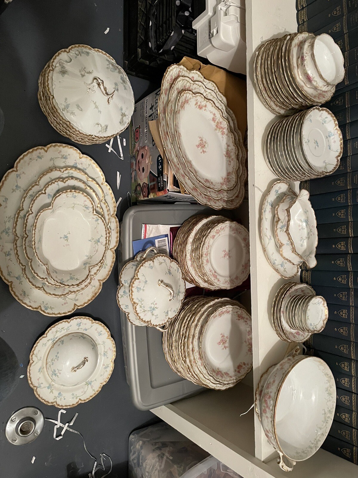 Theodore Haviland Limoges Schleiger 339 (7252), Serving of 12, China