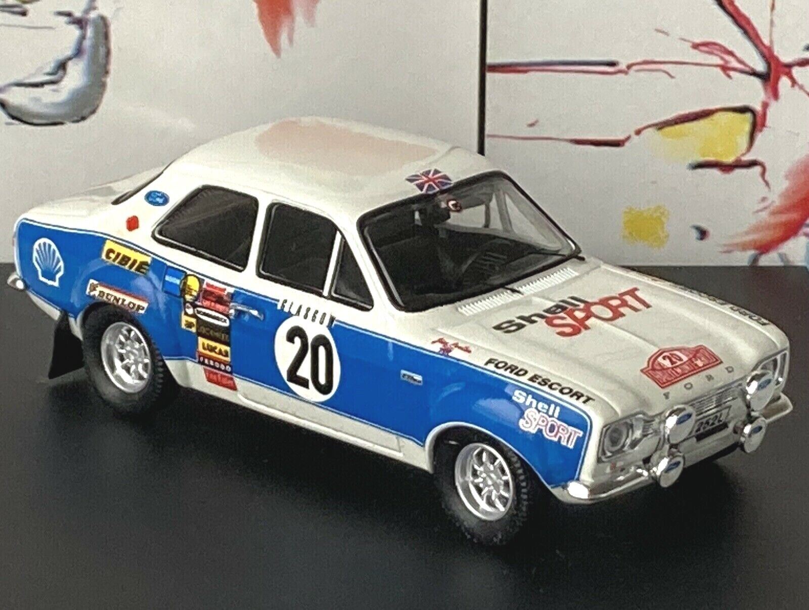 1/43 Trofeu TR518 Ford Escort RS1600 1973 Monte Carlo Rally #20 Mikkola & Porter