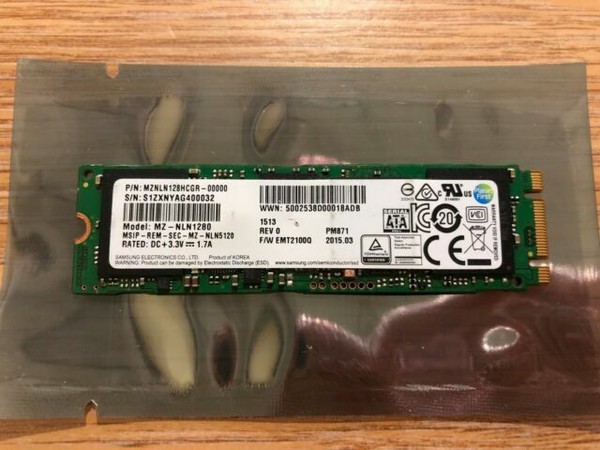 Samsung 128gb SSD M2 Memory Module for sale online | eBay