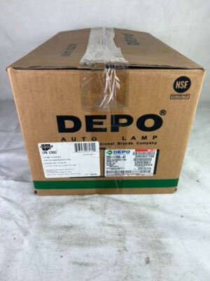 DEPO 327-1103R-USH1Y Passenger Side Replacement Headlights (This