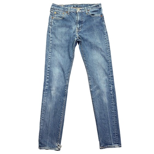 Levi's Premium Denim Jeans Slim Fit Classic Wash Damen Gr. 30 passt 27" Grunge