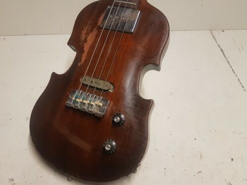 1969 BASSE VIOLON GIBSON EB 1 - ÉTATS-UNIS - PROFIL À ENCOLURE MINCE - Photo 1 sur 12