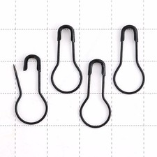 bulb shape safety pins 7/8" ,1000 or 200 ,brass,nickle or black choose option