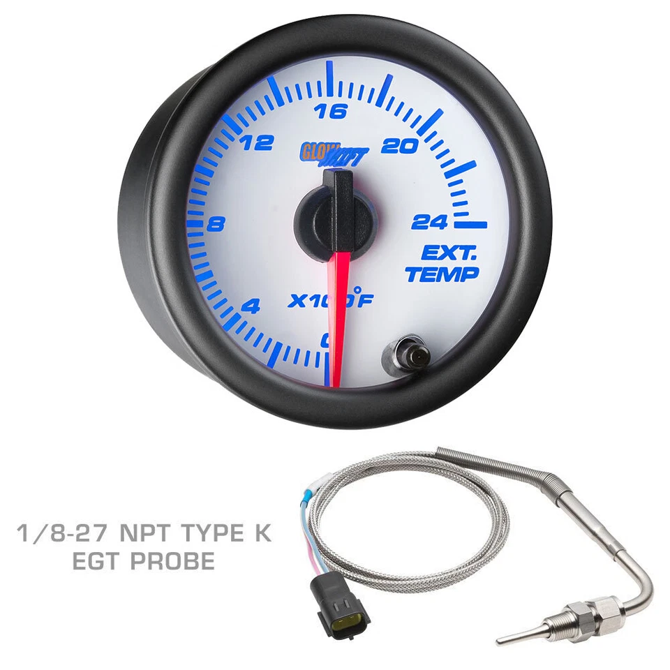 Juego GlowShift W7 calibre 4 diésel + Quad Pod para 03-09 Dodge Ram Cummins 2500 3500 Foto 4 de 4