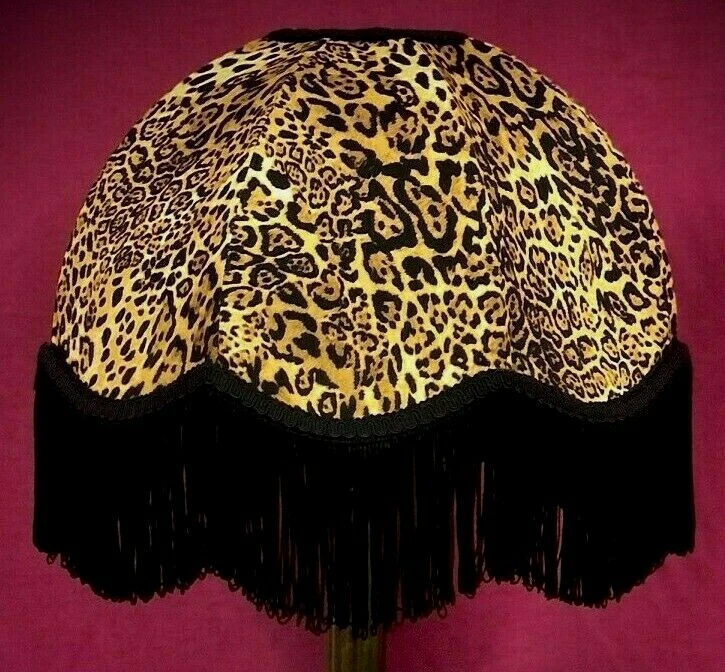 Cheetah print lamp shade deals