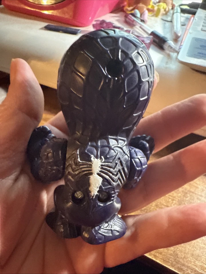 Burger King Spider-Man 2007 3 Venom juguete de comida para niños Foto 3 de 4