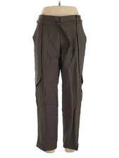 Simply Vera Vera Wang Women Brown Dress Pants L