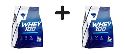 2 x Trec Nutrition Whey 100 (2275g) Chocolate Coconut (35,16 EUR/kg)