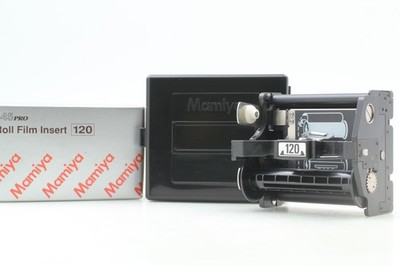 [Top NEUWERTIG in Box] Mamiya 120 Film Back Insert Magazin M645 pro aus JAPAN