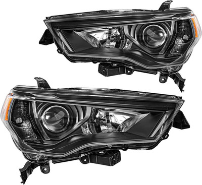 Halogen Headlight Assembly for 2014-2020 Toyota 4Runner Driver and Passenger Sid