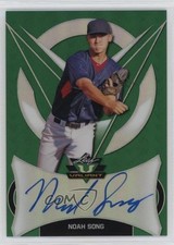 2019 Leaf Valiant Green Prismatic /99 Noah Song #BA-NS1 Auto