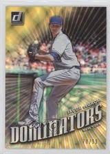 2019 Panini Donruss Dominators Gold 70/99 Jacob deGrom #D3 8t7