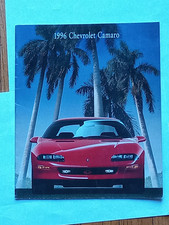 1996 Chevrolet Camaro showroom book