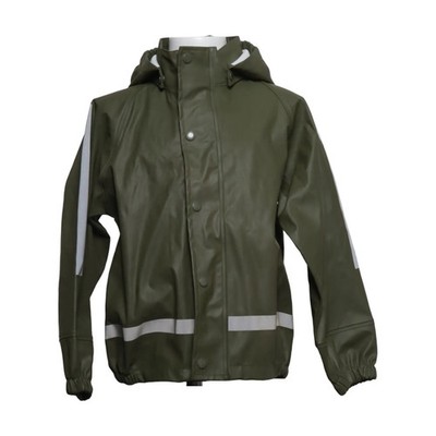 Rusk, Regenjacke, Unisex (Kinder), Größe: 110/116, Grün, Polyester #2ss