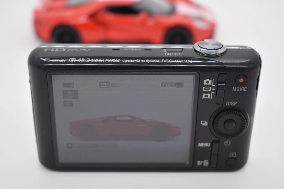 Cámara digital compacta Sony Cyber-shot DSC-WX100 negra zoom 18,2 MP 10x - probada Foto 4 de 4