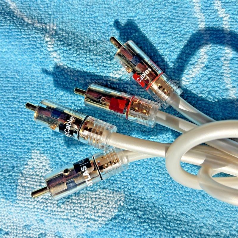 ATLAS ELEMENT INTEGRA ASYMMETRICAL CABLE (PEEOPD) RCA INTERCONNECTS 3 FEET