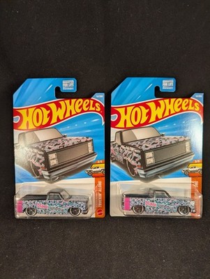Hot Wheels 83 Chevy Silverado ''black widow'' lot - Base Variations! FREE SHIP! 