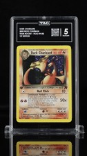 WOTC Pokemon TCG 2000 Team Rocket Dark Charizard Holo 1st Ed 4/82 TAG 5 on eBay