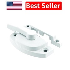 Diecast Sash Lock for Vinyl Windows, White Finish, Easy Install - Single Pack