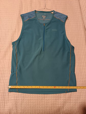 Mens Zoot Tri Performance Sports Gear Sleeveless Top Mesh Tank Triathlon Large