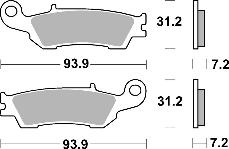 Plaquettes de frein BREMBO 07YA47SD pour optimiser l'endurance en enduro et motocross